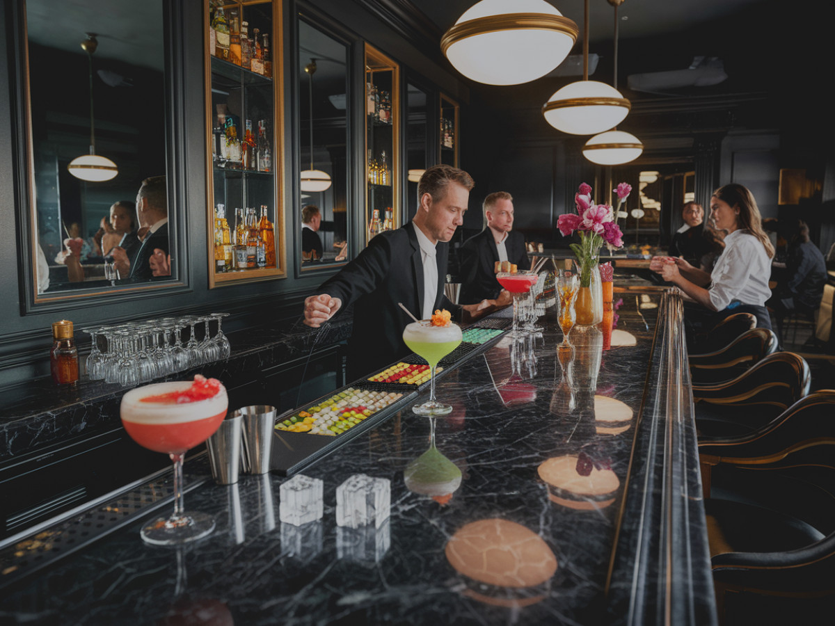 Une carte de cocktails créative et raffinée