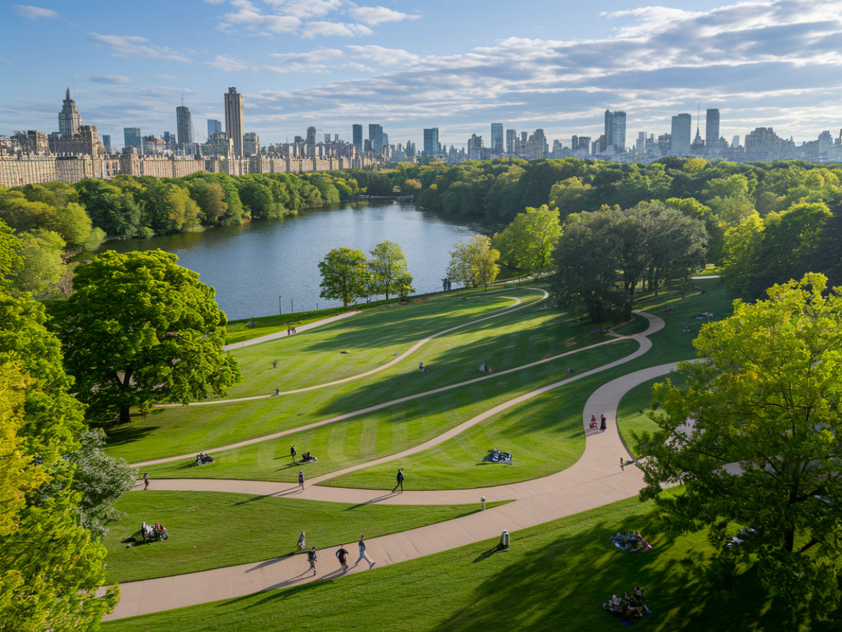 Central Park, un décor naturel incontournable