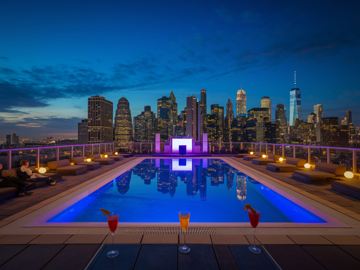 Mon expérience au Somewhere Nowhere NYC : bar sur le toit, salon et piscine avec vue imprenable